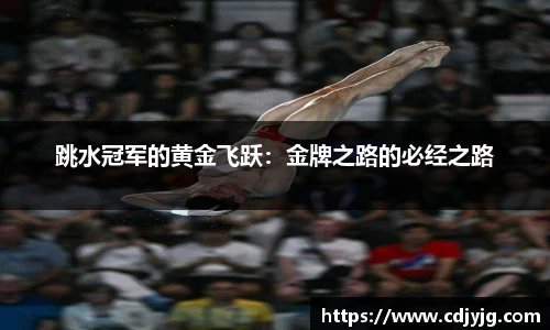 跳水冠军的黄金飞跃：金牌之路的必经之路